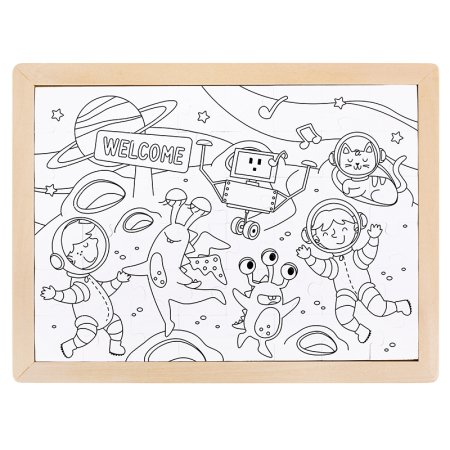 HAPE dėlionė Space Friends, E1644A 