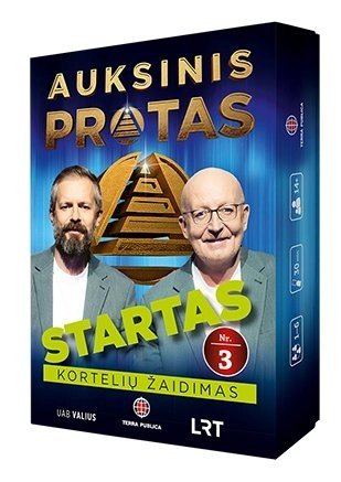 TERRA PUBLICA stalo žaidimas Auksinis protas. Startas Nr. 3 (LT), 4779054890610 
