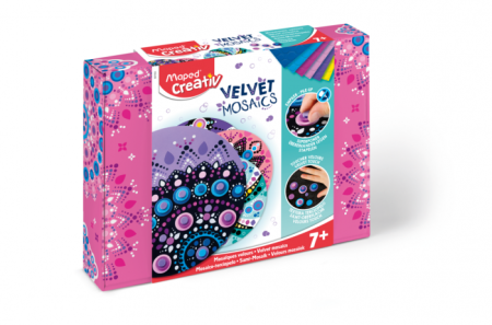 MAPED CREATIV Velvet Mosaic meistravimo rinkinys mandala, 229070530000 