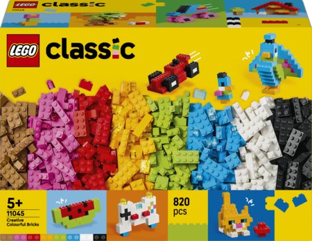 11045 LEGO® Classic Kūrybiškos spalvingos kaladėlės 