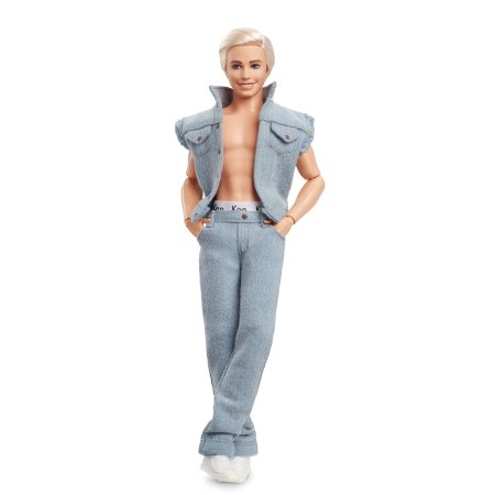 BARBIE kolekcinis Kenas su džinsiniu kostiumu 2023, HRF27 