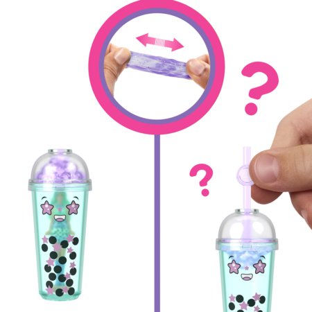 BARBIE Land Pop Reveal mini siurprizas burbulinės arbatos serija, JCR22 