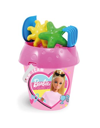 ADRIATIC kibirėlis smėliui ir formelės BARBIE, 18 cm, 44895 