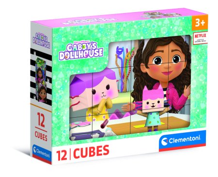 CLEMENTONI GABBY'S DOLLHOUSE dėlionė, 12 d., 41193 