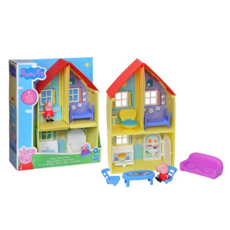 PEPPA PIG žaidimų rinkinys Pepa šeimos namas, F21675L0 F21675L0