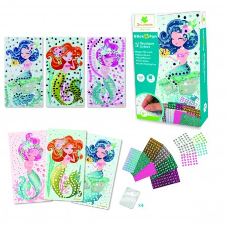 SYCOMORE kūrybinis rinkinys mozaika Mermaids, CRE7024 CRE7024