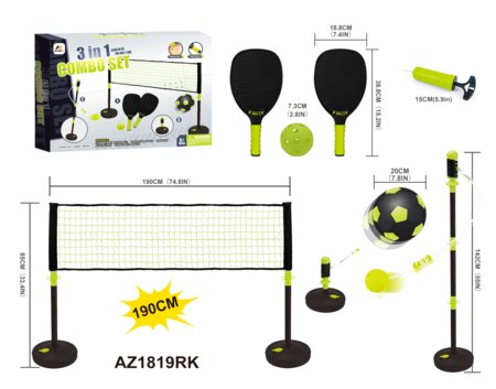 AJ SPORTZ kombinuotas rinkinys 3 in 1, AZ1819RK 