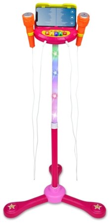 BONTEMPI TECH belaidis scenos mikrofonų stovas su dviem mikrofonais, 421472 