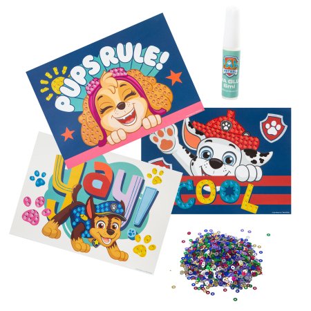 PAW PATROL blizgučių paveikslėlis, 97-0052 