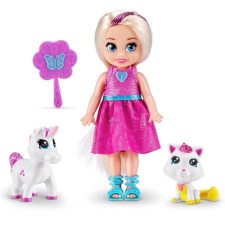 SPARKLE GIRLZ žaidimų rinkinys Lėlė princesė su augintiniais, asort., 100522 