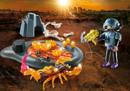 PLAYMOBIL DINO RISE Starter Pack Ugnies Skorpionas, 70909 70909
