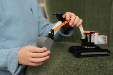 FISCHER TECHNIK konstruktorius ekskavatorius, 576104 