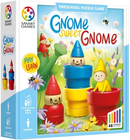 SMART GAMES Loginis žaidimas Gnome Sweet Gnome, SMA#038 