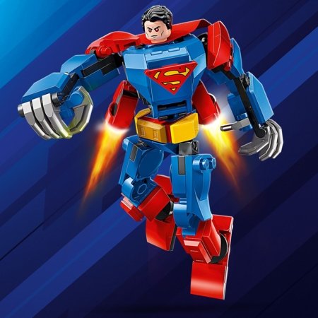 76302 LEGO® Super Heroes DC Supermeno robotas prieš Leksą Liutorį 