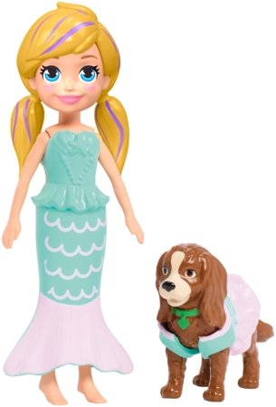 POLLY POCKET Lėlytė su rūbeliais ir aksesuarais, GDM15 GDM15