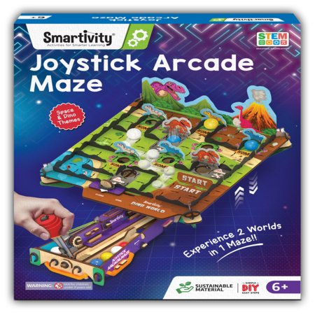 SMARTIVITY konstruktorius - žaidimas Joystick Arcade Maze, SMRT1241 