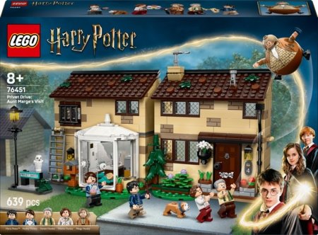 76451 LEGO® Harry Potter™ Ligustrų gatvė: tetos Mardžės viešnagė 