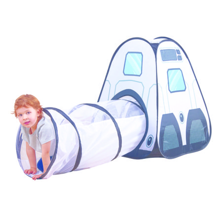 JOHN Space Station išskleidžiama palapinė su tuneliu, 75 x 75 x 90 cm, 70020 