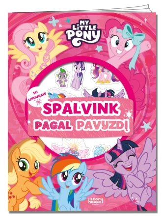 Mažieji poniai Spalvink pagal pavyzdį, 9786090509258 