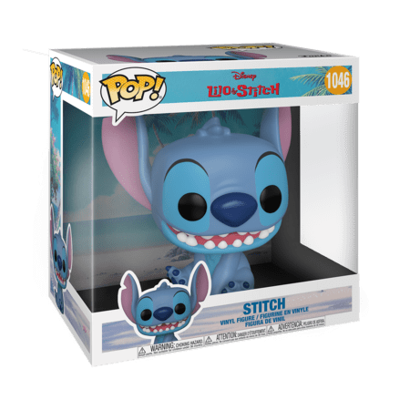 FUNKO POP! JUMBO vinilinė figūrėlė: Disney Jumbo - Lilo & Stitch - Stitch, 55618 