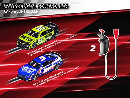 CARRERA GO racing set NASCAR, 20025248 