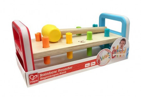 HAPE Lavinanamis žaislas Spalvingas grūstuvėlis, E0506B E0506B