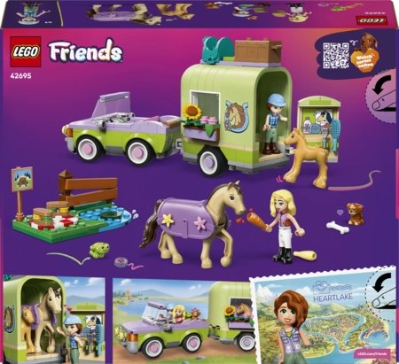 42695 LEGO® Friends Arklio ir kumeliuko priekaba 