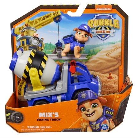 RUBBLE & CREW statybinė transporto priemonė Mix's Mixing Truck, 6066540 