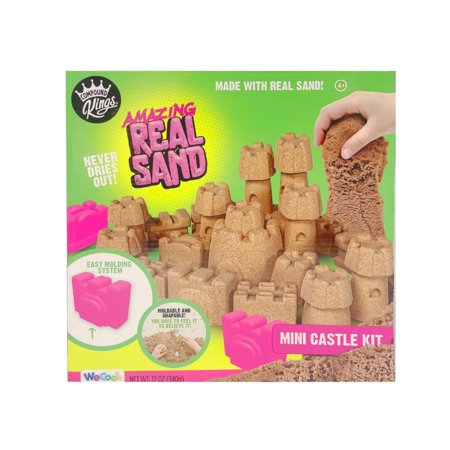 AMAZING REAL SAND kinetinio smėlio rinkinys Real Sand Mini Castle Kit, WC113056CKINT 