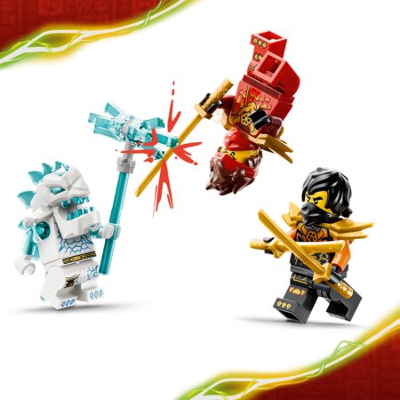 71864 LEGO® NINJAGO® Kai ir Cole kombinuotosios transporto priemonės 