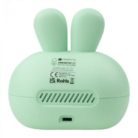 MARY'S laikrodis-žadintuvas RABBIT, Green, MW20731 