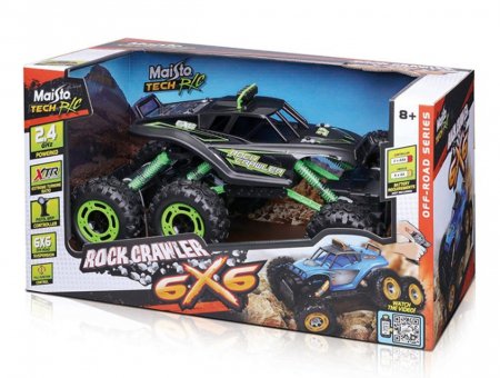 MAISTO TECH valdomas automobilis  Rock Crawler 6x6, 82745 82745