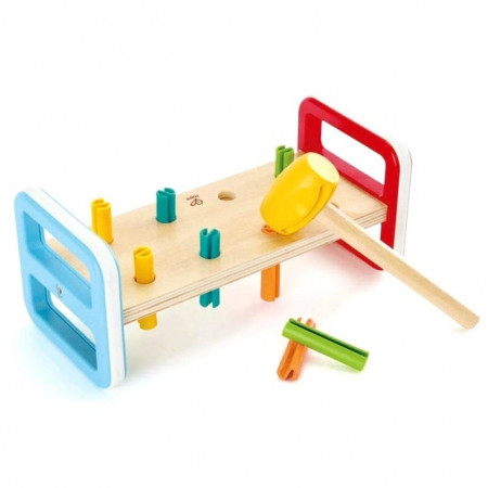 HAPE Lavinanamis žaislas Spalvingas grūstuvėlis, E0506B E0506B