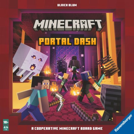 RAVENSBURGER stalo žaidimas Minecraft Portal Dash, (EN), 27462 27462