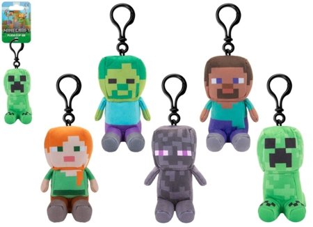 MINECRAFT pliušinis pakabukas Character 13cm. asort., 466018 