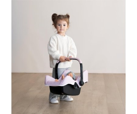SMOBY automobilinė kėdutė lėlėms, rožinė, 7600240241 