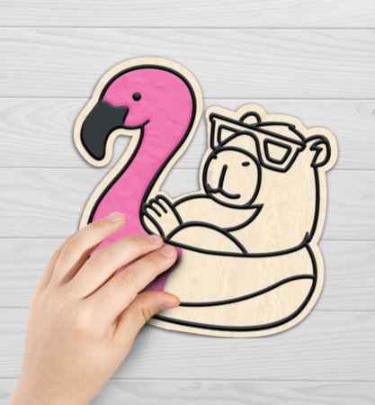 SPLAT PLANET modelino rinkinys, Kapibara, SP40978 