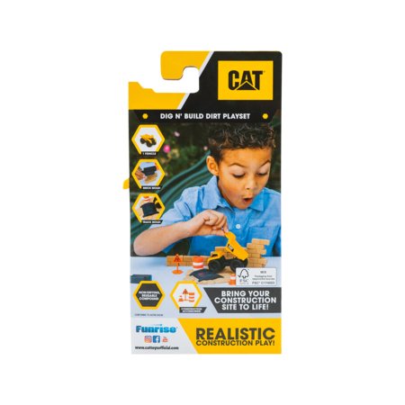 CAT žaidimų rinkinys Dig N' Build Playset, asort., 83419 