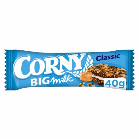 CORNY BIG MILK batonėlis su pieniniu pertepimu, 40g, 139558 139558