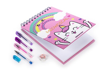 DREAM POP užrašinė su spalvotais rašikliais, vienaragiai, K30301-33014 