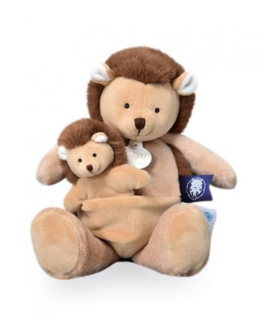 DOUDOU ET COMPAGNIE unicef minkštas ežys su mažyliu 25cm, DC3986 DC3986