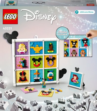 43221 LEGO® Disney™ Specials „Disney“ animacijos simbolių šimtmetis 43221