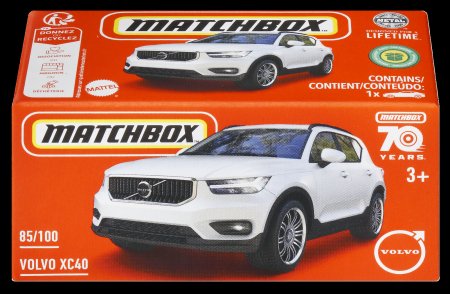 MATCH BOX mašina Power Grab asort., DNK70 