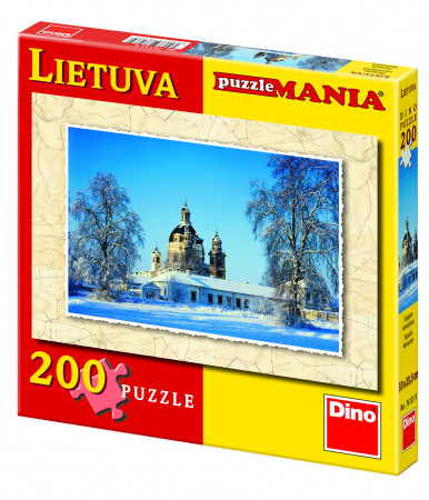DINO dėlionė 200d. Lietuvos Pažaislio vienuolynas 761339