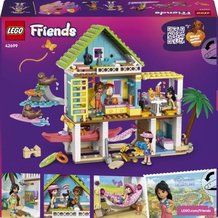 42699 LEGO® Friends Paplūdimio namelis su ruoniais 