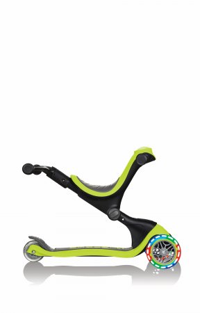 GLOBBER paspirtukas Go Up Deluxe Lights, žalia, 646-106 646-106