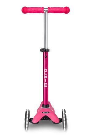 MICRO paspirtukas Mini Micro Deluxe LED Pink, MMD075 