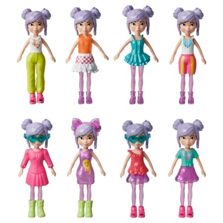POLLY POCKET vidutinio dydžio mados rinkinys asort, HKV88 HKV88