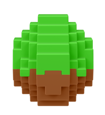 MINECRAFT mini siurprizų rinkinys kiaušinis, HXT64 