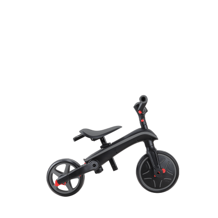GLOBBER triratukas Explorer Trike 4in1,juodas-pilkas, 732-120 